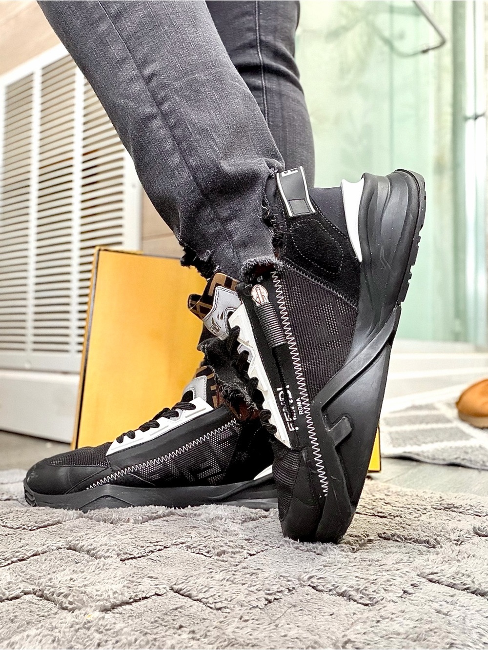 Authentic Fendi Flow Sneakers
